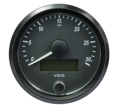 VDO SingleViu Speedometer 30 Mph